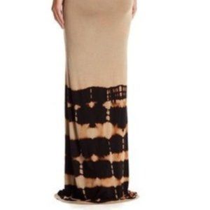 Go Couture Tie-Dye Racerback Maxi Dress